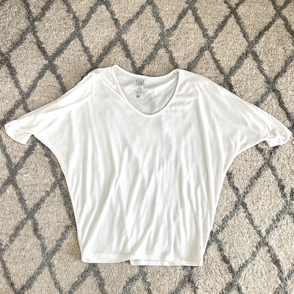 Go Couture flouncy dollman sleeve top